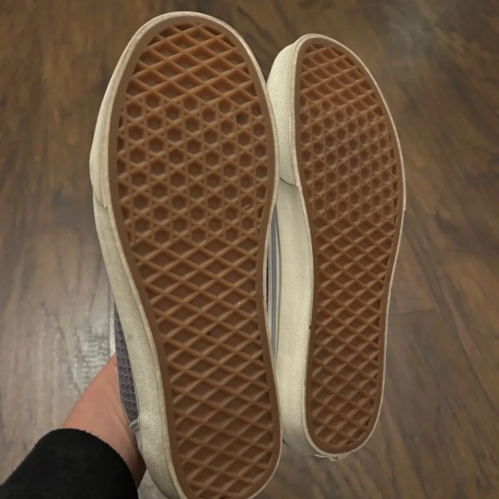 Vans Old Skool Multi Woven Canvas Lavender Sneakers Unisex Sneakers Size 7.5 6.0 - Picture 5 of 6